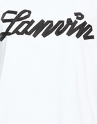 Lanvin Womens T-shirt in White