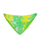 Ganni - Tie-dye bikini bottoms