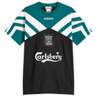 Adidas Men's Liverpool FC 95' T-Shirt in Black/Rich Green