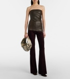 Stouls Laya leather bustier