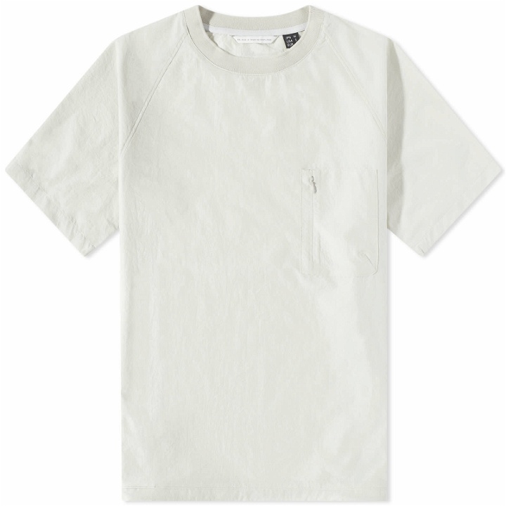 Photo: Nanga Men's Air Cloth Comfy T-Shirt in S Beige
