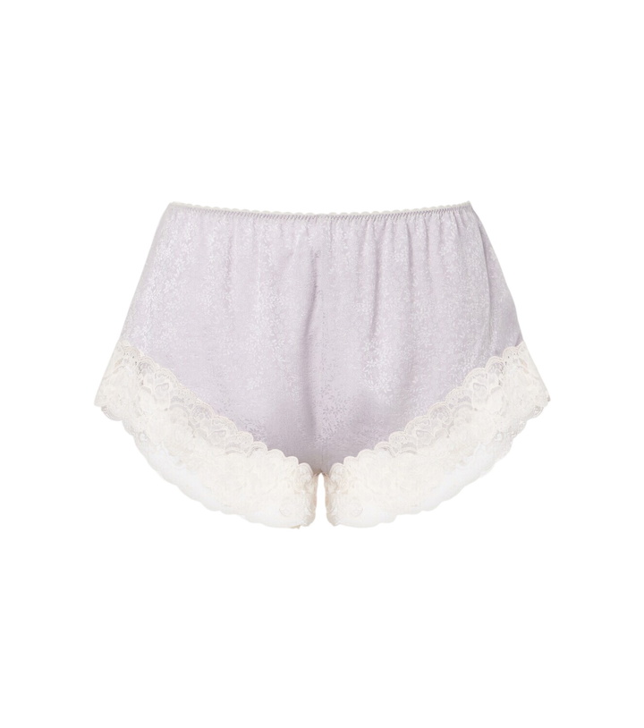Photo: Chloé Silk shorts