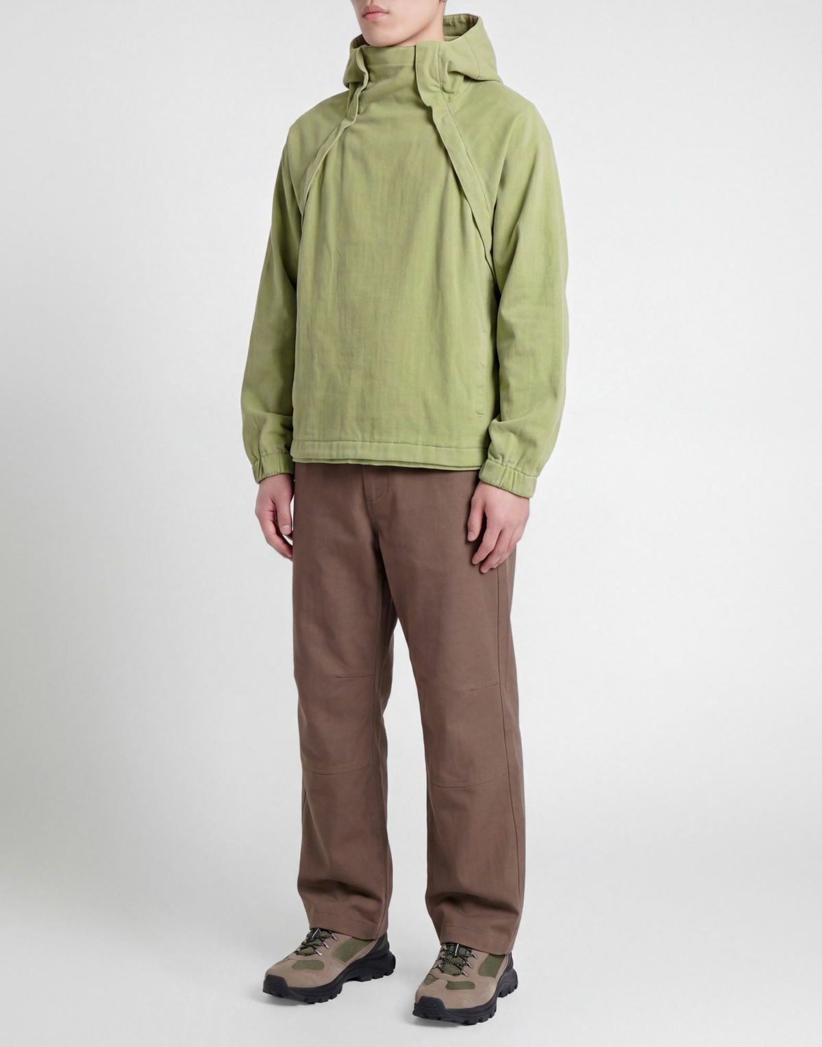 Ranra Mens Sweatshirt in Sage green