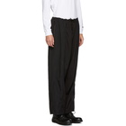 Yohji Yamamoto Black String Trousers