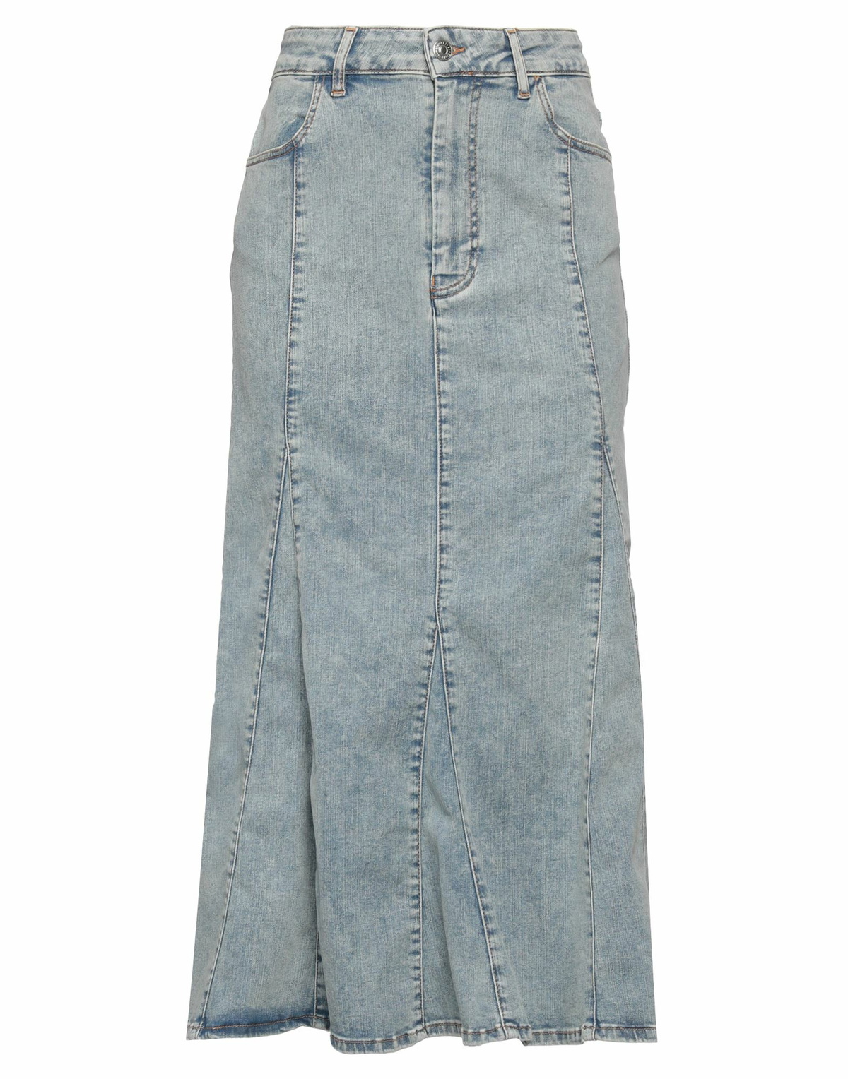 Maje Womens Denim skirt in Blue