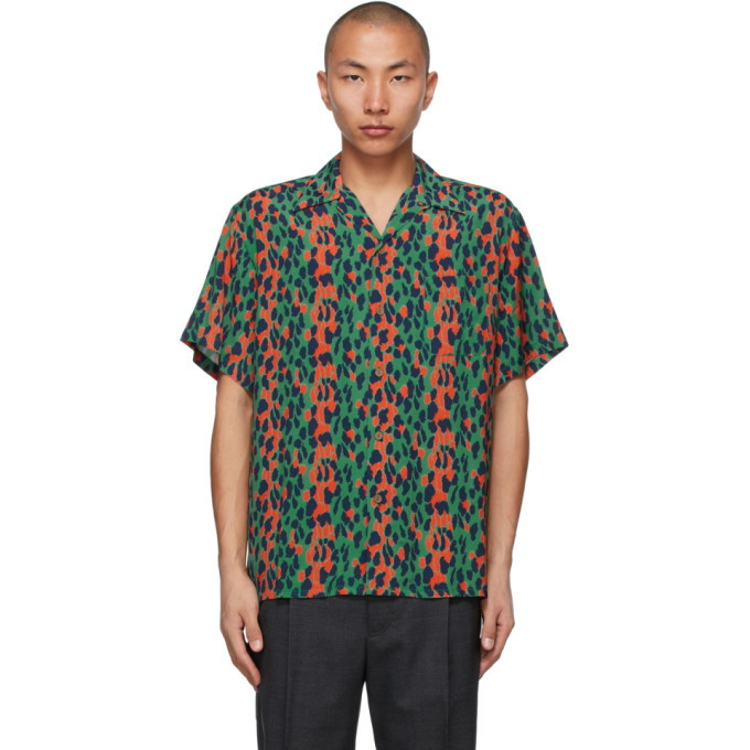 Photo: WACKO MARIA Green Hawaiian Type-6 Short Sleeve Shirt