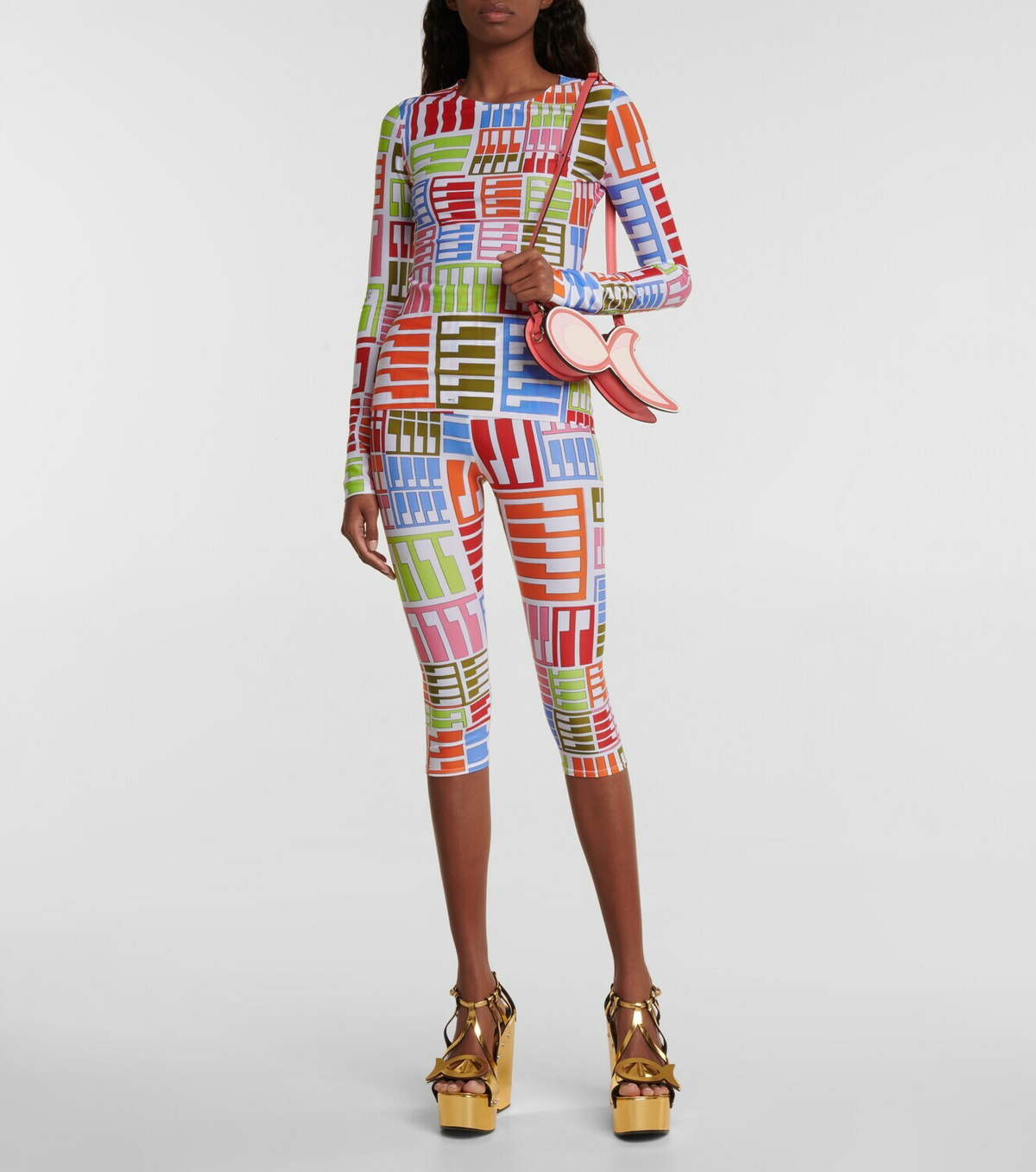 Pucci - Printed jersey top Emilio Pucci