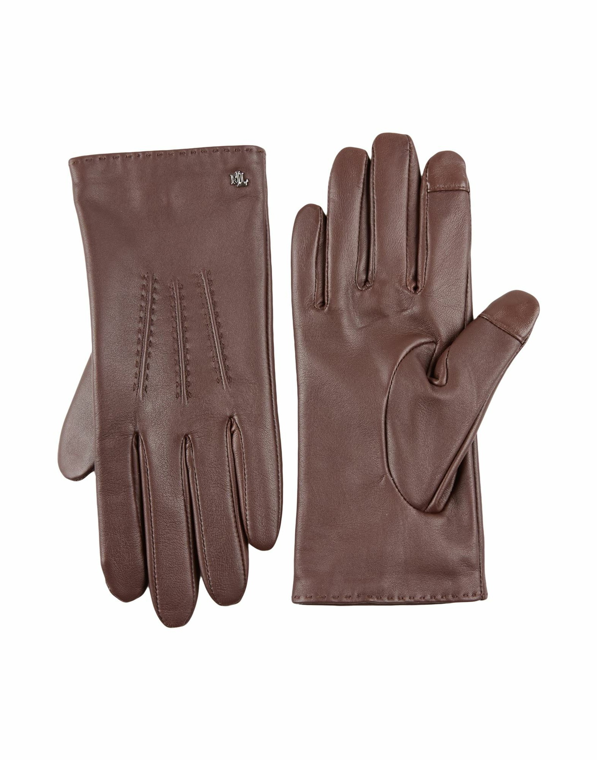 Lauren Ralph Lauren Womens Gloves Chocolate in Brown