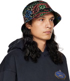 Rhude Black Bandana Bucket Hat