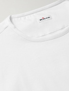 Kiton - Cotton-Jersey T-Shirt - White