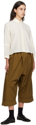 Toogood Tan 'The Baker' Trousers