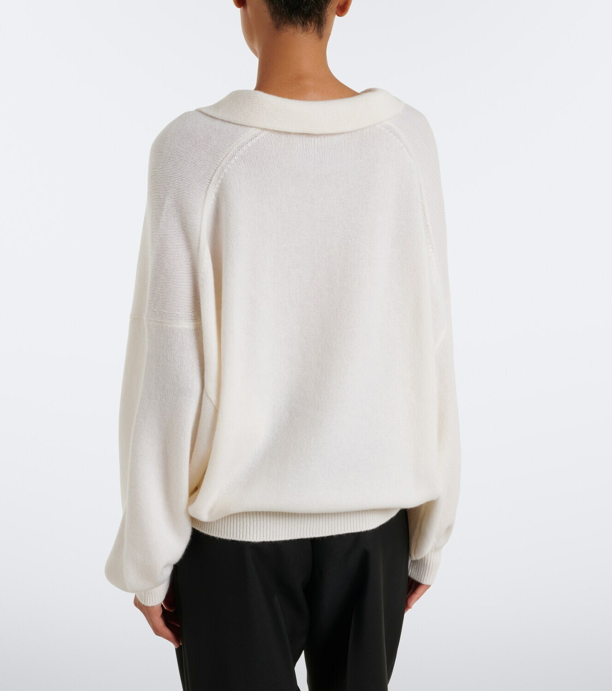 Lisa Yang Etta cashmere polo sweater