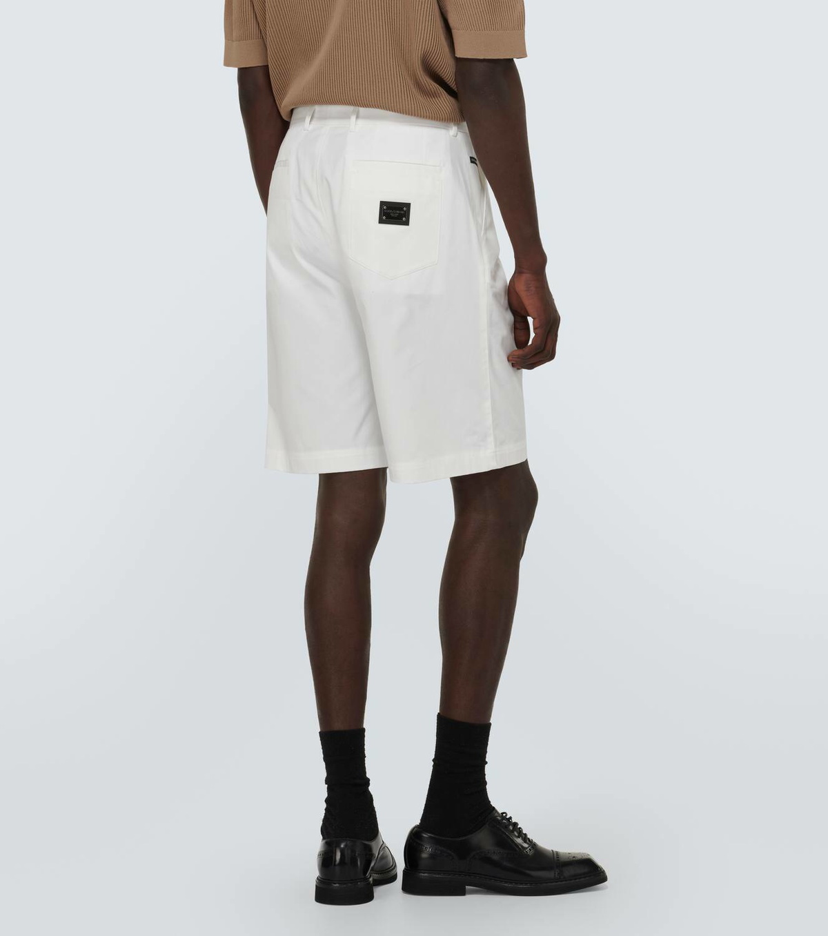 Dolce & Gabbana Women Silk Bermuda Shorts