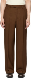 Second/Layer Brown Relaxed Primo Trousers