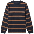 MHL by Margaret Howell Men's MHL. by Margaret Howell Matelot Crew Sweat in Ink/Nut