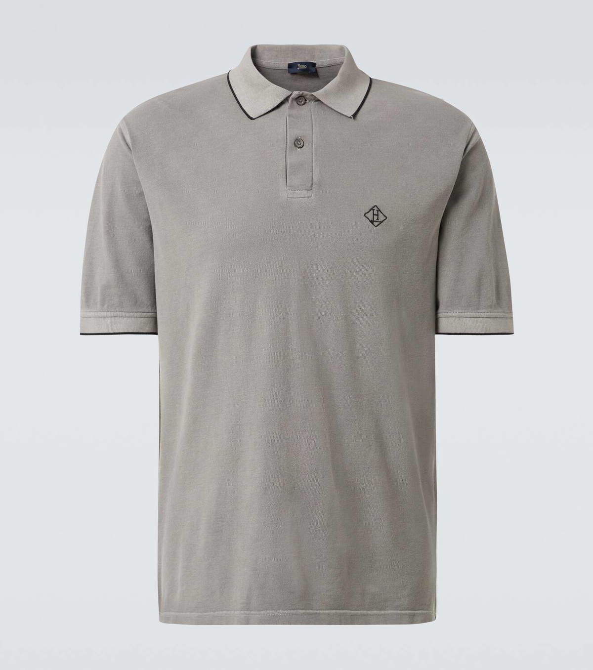 Herno Cotton jersey polo shirt