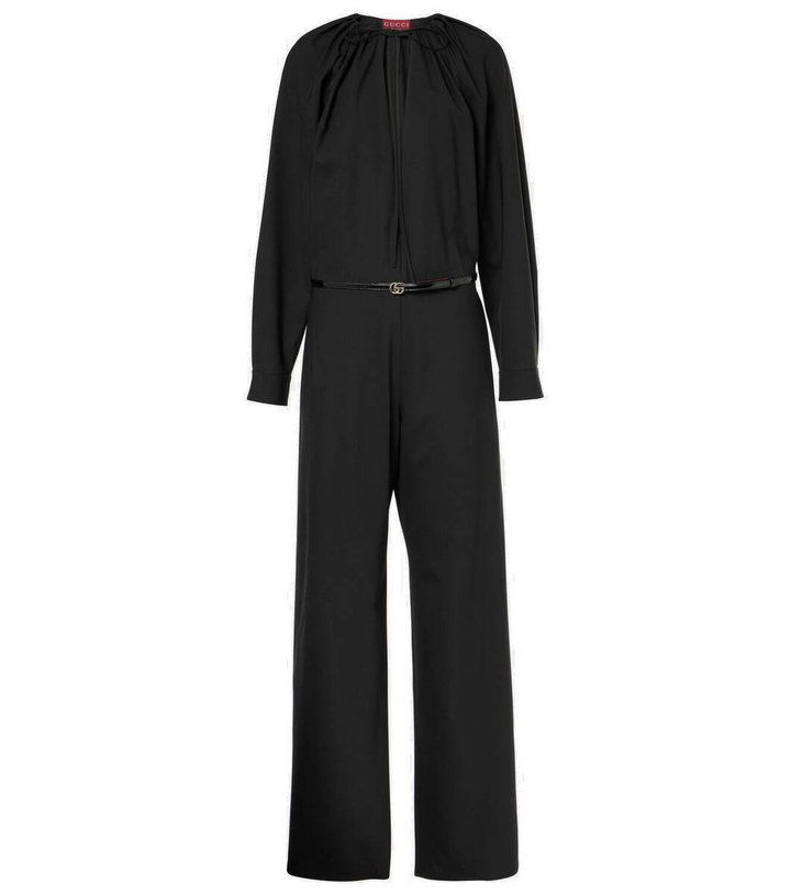 Photo: Gucci Wool-blend jumpsuit