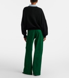 Stouls Mytheo suede wide-leg pants