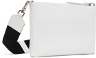 Vivienne Westwood White Penny DB Pouch Messenger Bag