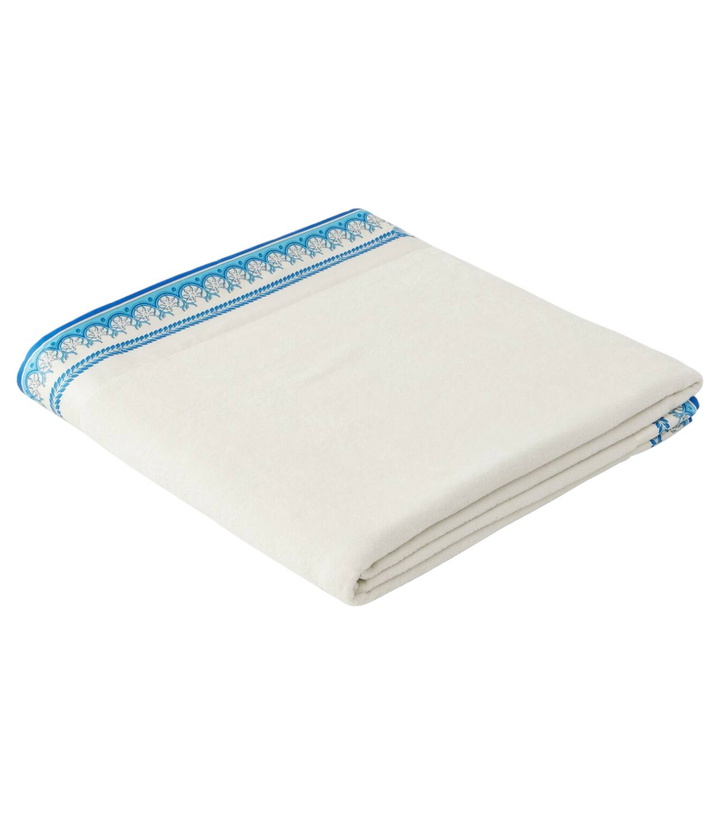 Photo: Versace Home Underwater Barocco cotton terry beach towel