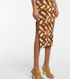 Dodo Bar Or Jacquard pencil skirt