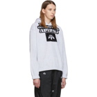 adidas Originals by Alexander Wang White Towel Hoodie