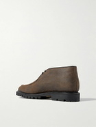 Majordome - M69 Waxed-Suede Chukka Boots - Brown