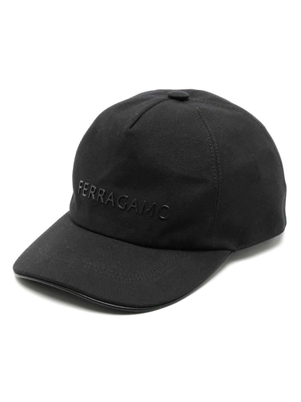 Salvatore Ferragamo Off-White & Gray Gancini Baseball Cap