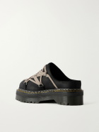 Rick Owens - Dr Martens Leather Mules - Black