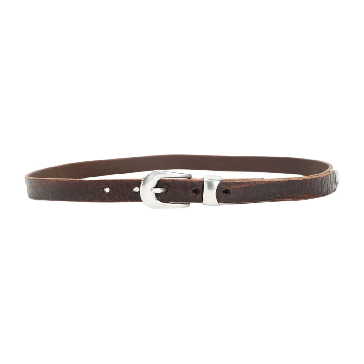 Our Legacy - Broken Stud leather belt Our Legacy