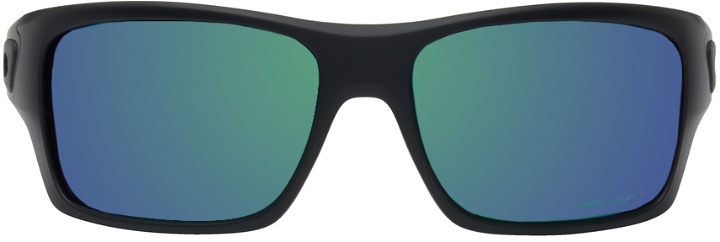 Photo: Oakley Black & Green Turbine Sunglasses