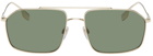 Burberry Gold Webb Sunglasses