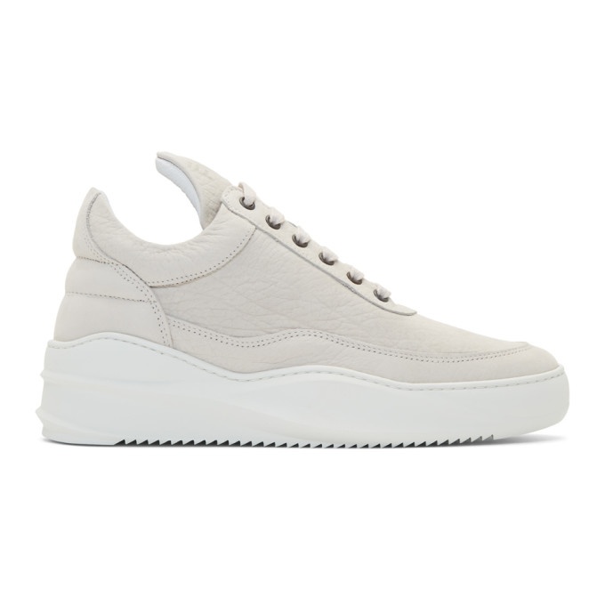 Photo: Filling Pieces Off-White Low Sky Sneakers