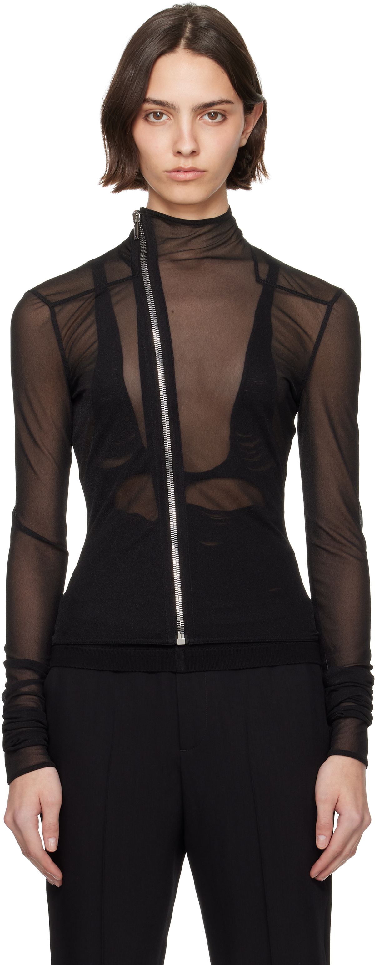 Rick Owens Lilies Black Hollywood Gary Jacket