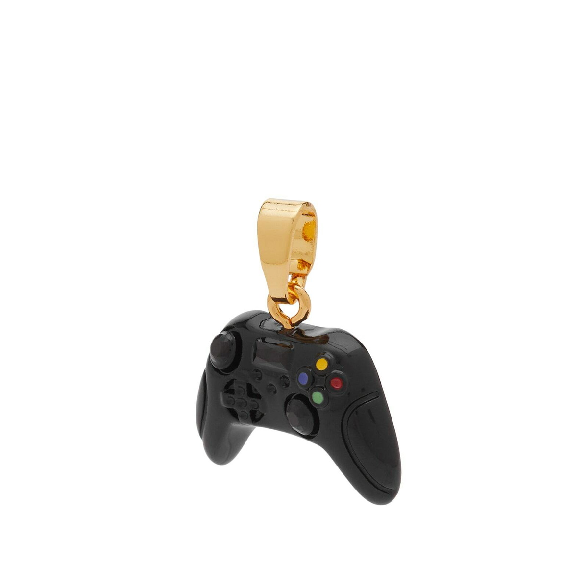 Crystal Haze Women's The Gamer Necklace Pendant in Obsidian 