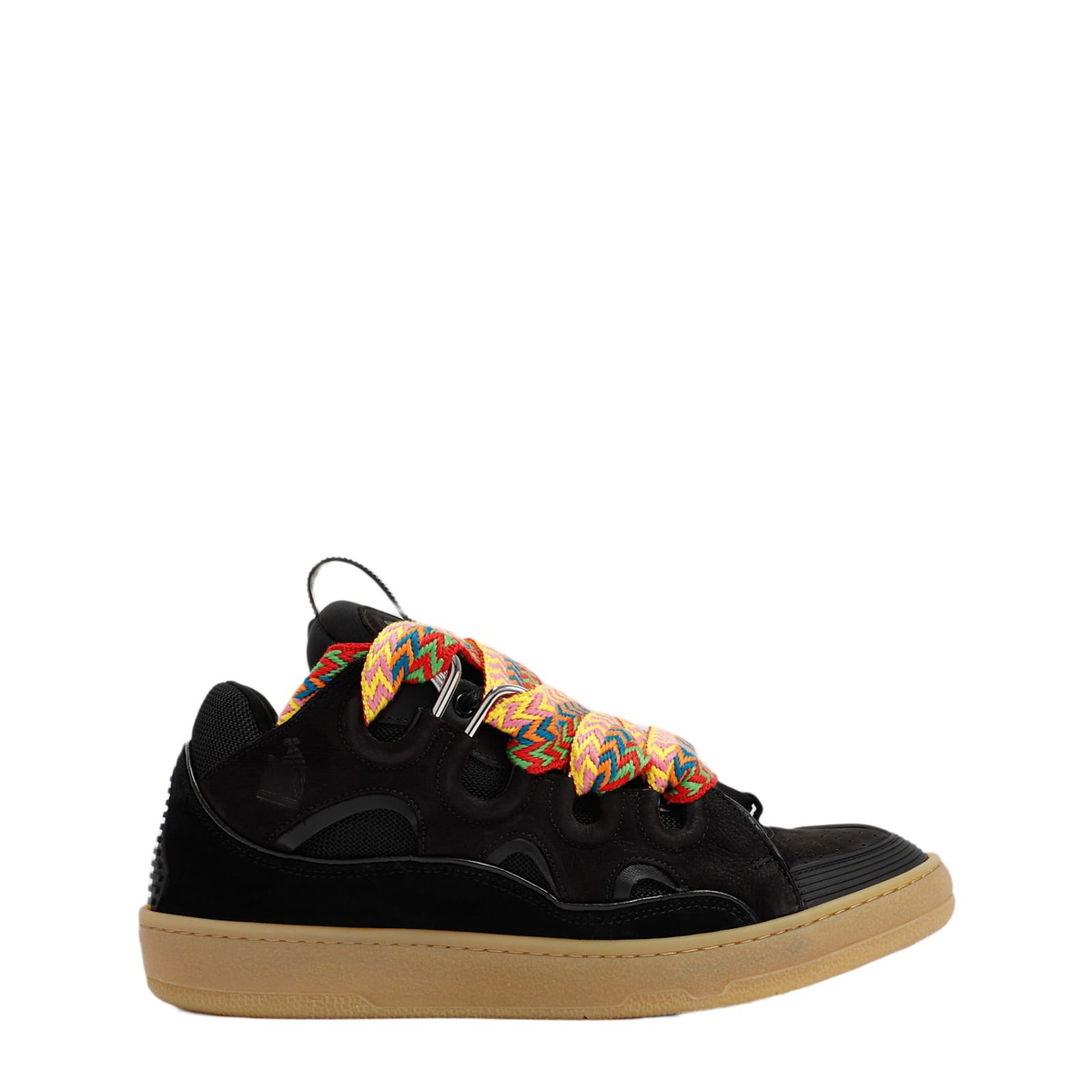 Lanvin Blue Suede Curb Lite Sneakers Lanvin