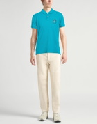 Trussardi Mens Polo shirt Turquoise