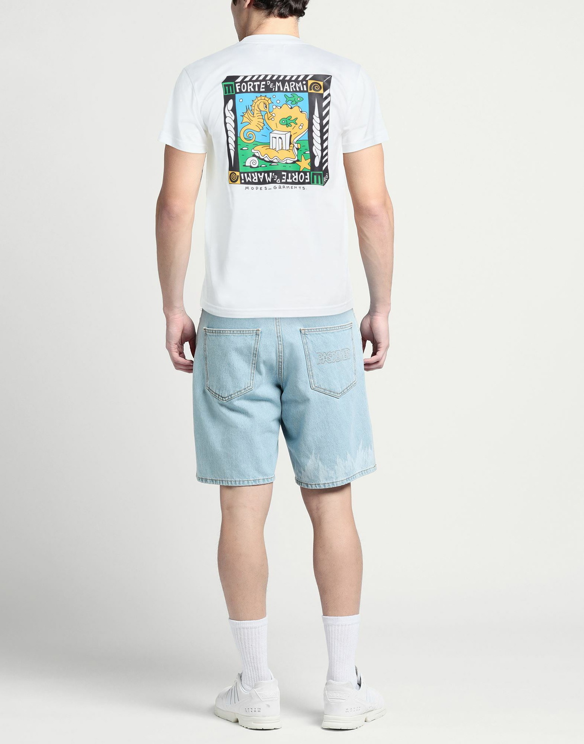 Modes Mens T-shirt in White
