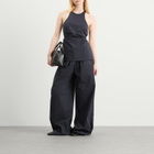 ST. Agni Women's Everyday Drawstring Pants in Dark Ink