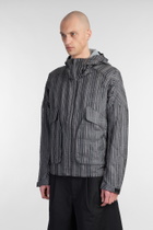 J.L-A.L Eon Jacket Casual Jacket In Grey Cotton
