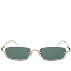 Gucci Men's Eyewear GG1278S Sunglasses in Gold/Green