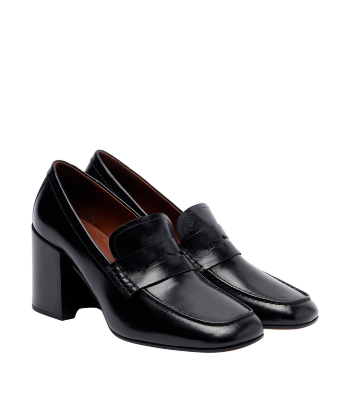 Photo: Dries Van Noten Leather penny loafers