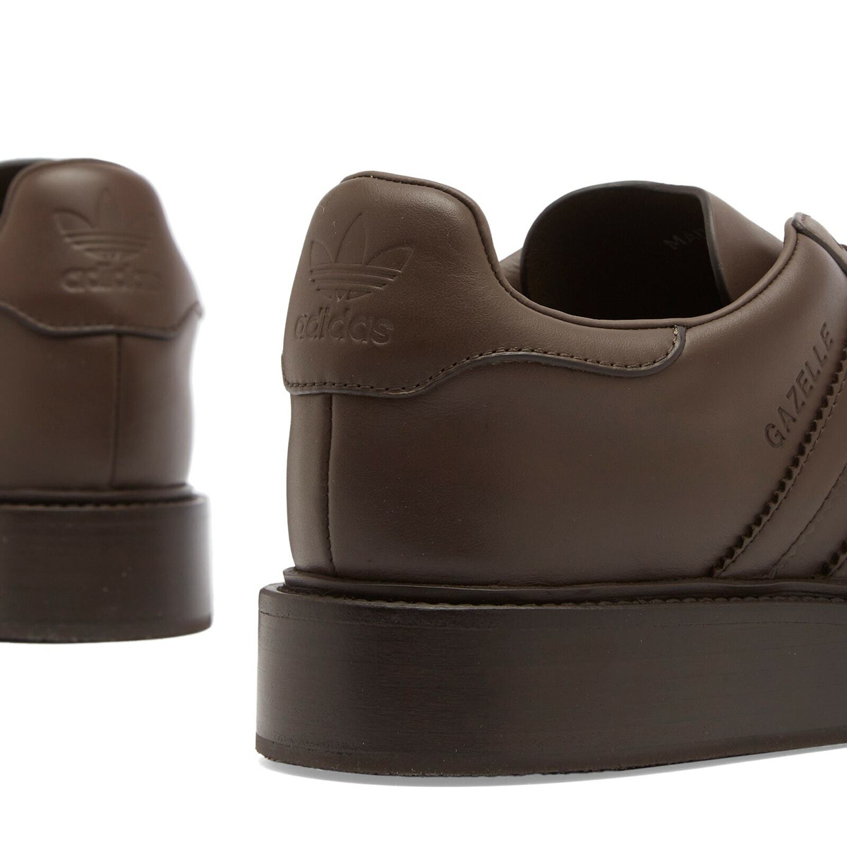 Adidas Men's Gazelle Indoor Made In Italy in Dark Brown adidas