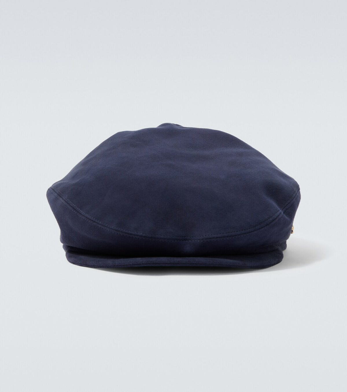 Borsalino Suede newsboy cap