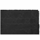 Gucci Men's GG Scarf in Black