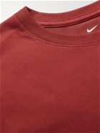 NIKE RUNNING - Trail Logo-Print Dri-FIT T-Shirt - Red