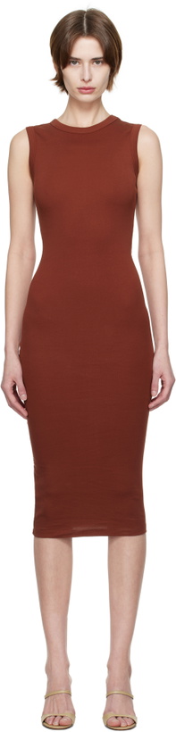 Photo: FLORE FLORE Red Esmé Midi Dress