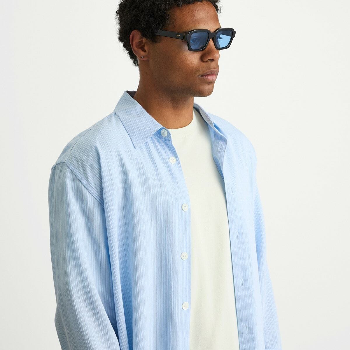 Retrosuperfuture Caro Sunglasses in Azure 
