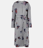 Erdem Floral wool coat
