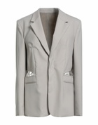 Dion Lee Womens Blazer Light in Grey